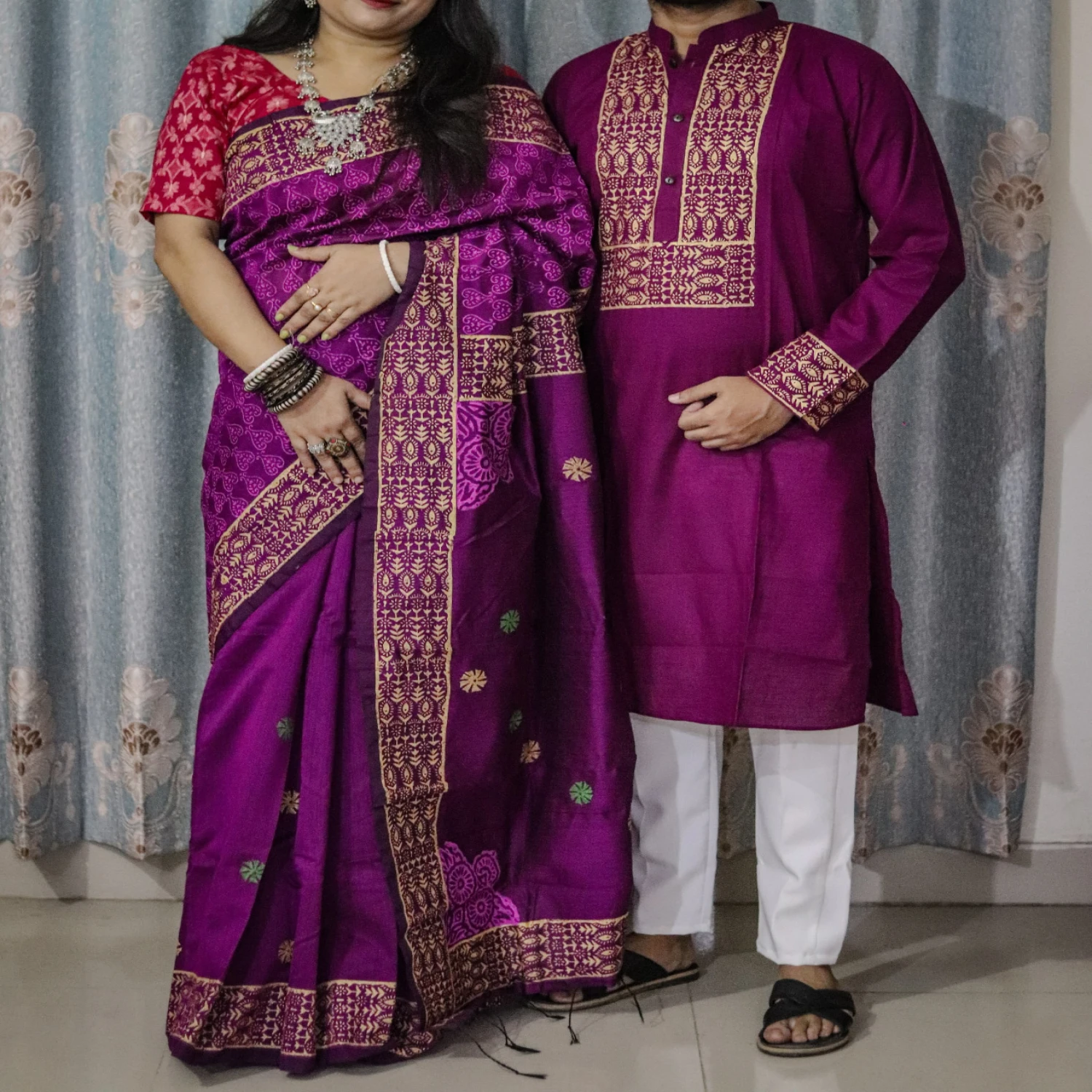 ধুপিয়ান সিল্ক, ব্লক প্রিন্টের